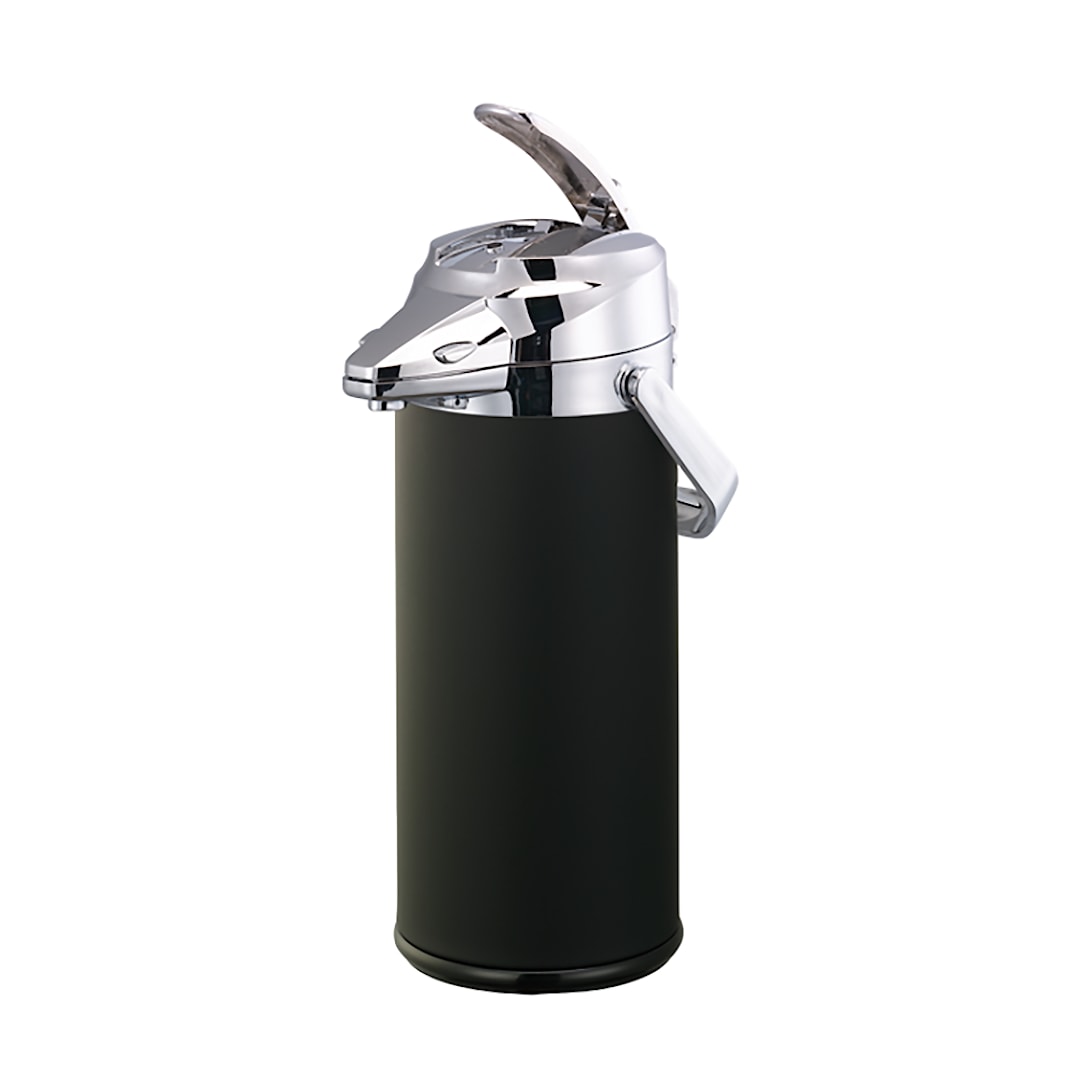 Service Ideas ENALS22SCHBL Black/Chrome S/S 2.2 L Airpot