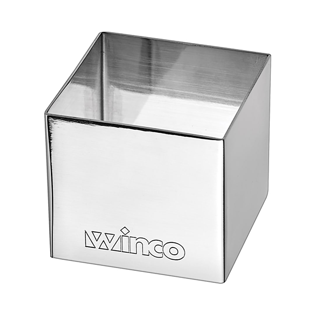 Winco SPM-22S S/S 2" Square Pastry Mold
