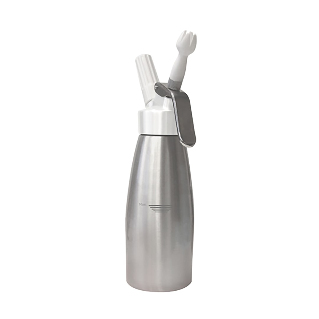 Winco CW-A05 Aluminum 1 Pint Whipped Cream Dispenser