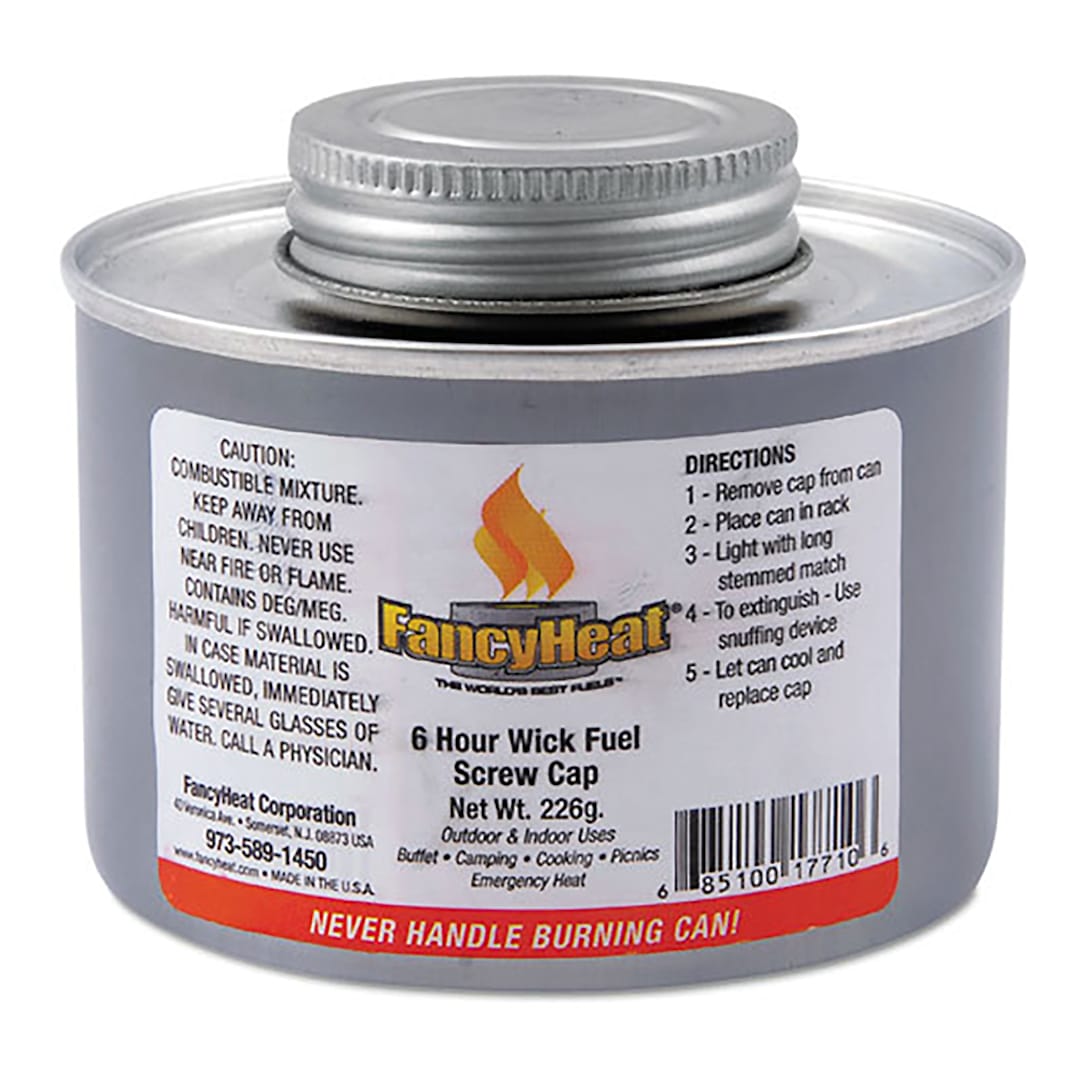 Darling Foodservice Twist Cap Wick 6 Hour Chafing Fuel