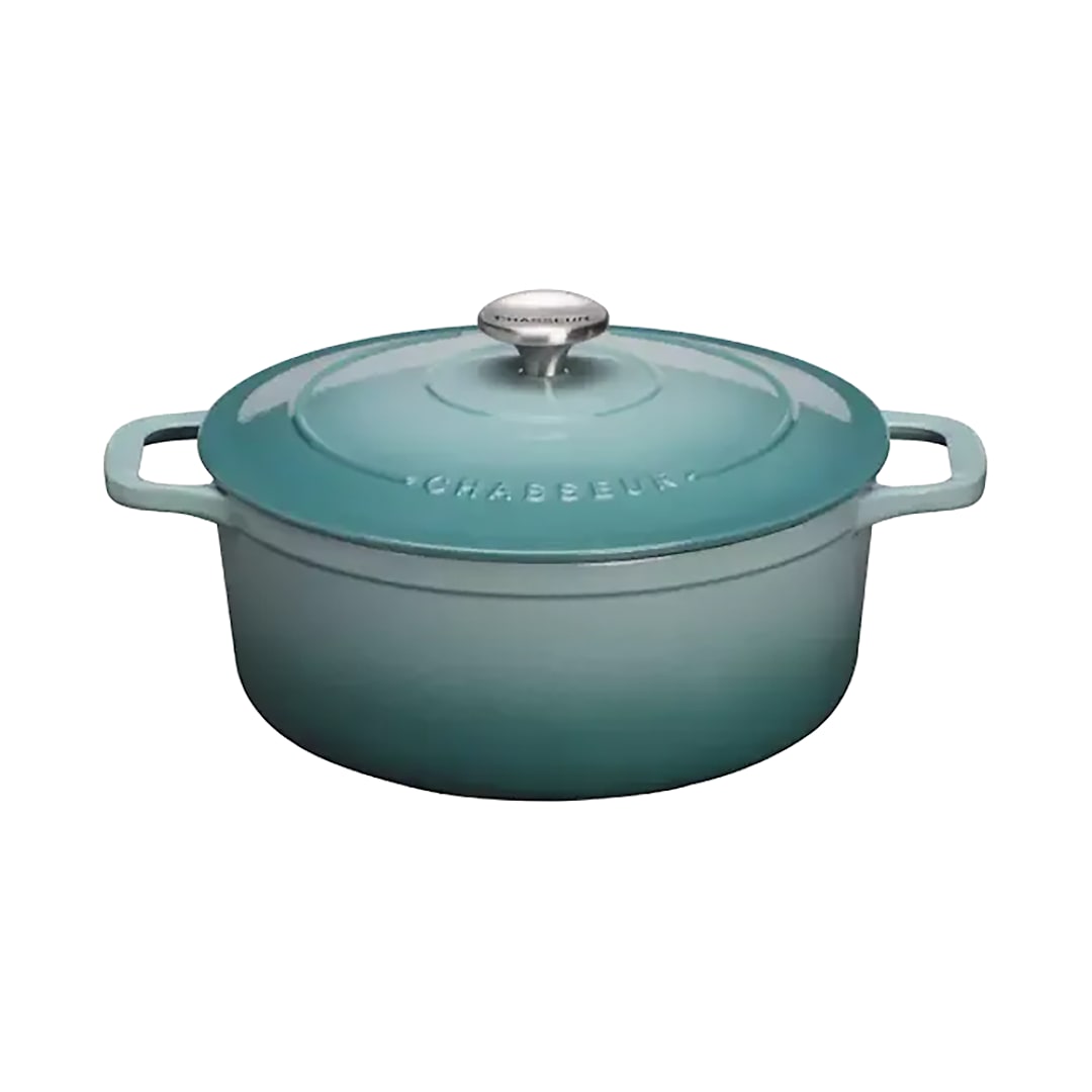 Chasseur FN949 Matte Quartz Cast Iron 4.23 Quart Casserole