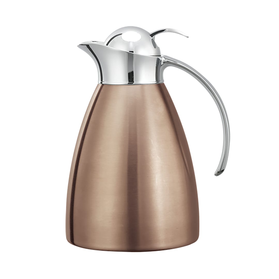 Service Ideas MAR10BSPBRG Marquette Rose Gold S/S 1L Vacuum Carafe