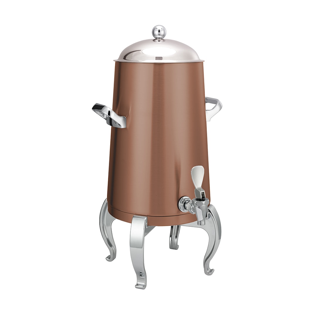 Service Ideas URN30VRGRG Rose Gold Regal 3 Gallon Vacuum Thermo Urn