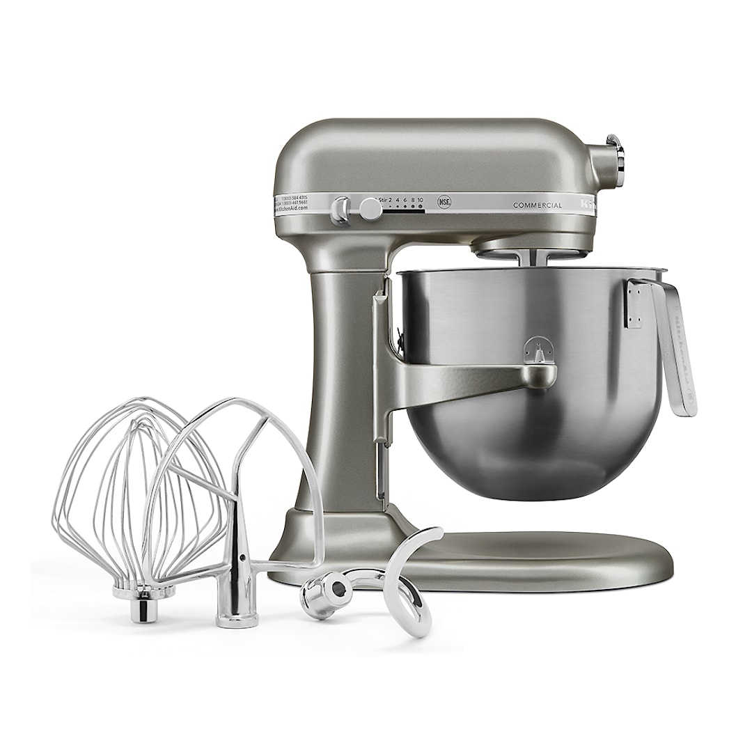KitchenAid KSM8990CU Contour Silver Commercial 8 Quart Stand Mixer