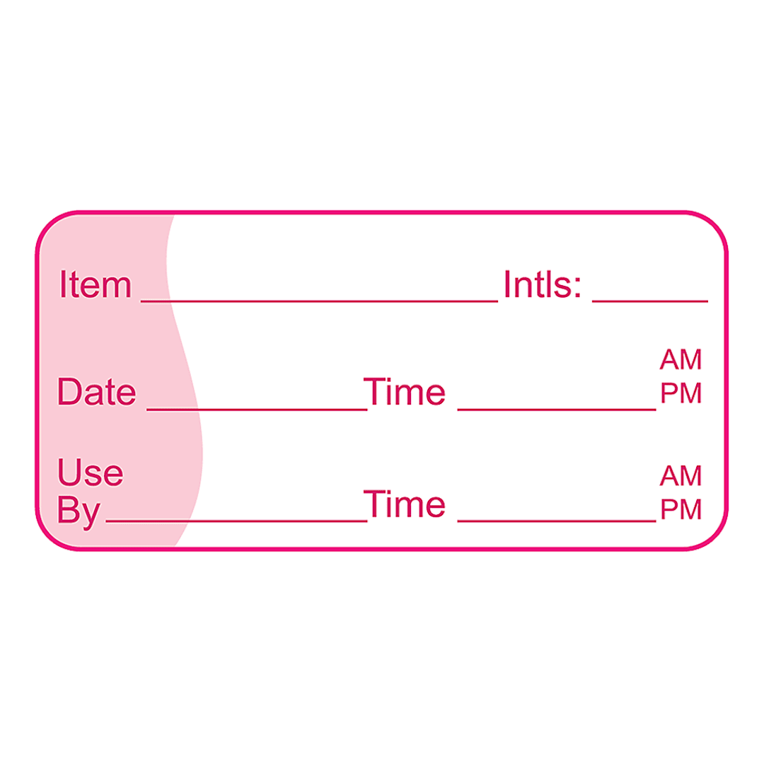 Darling Foodservice Dissolvable 1 x 2 In. Date/Item Label