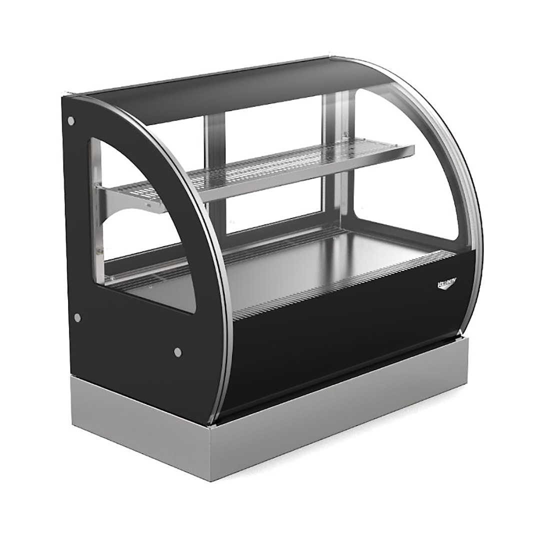 Vollrath HDCCV-36 Curved 21.5 x 35.9 x 32 Heated Display Case