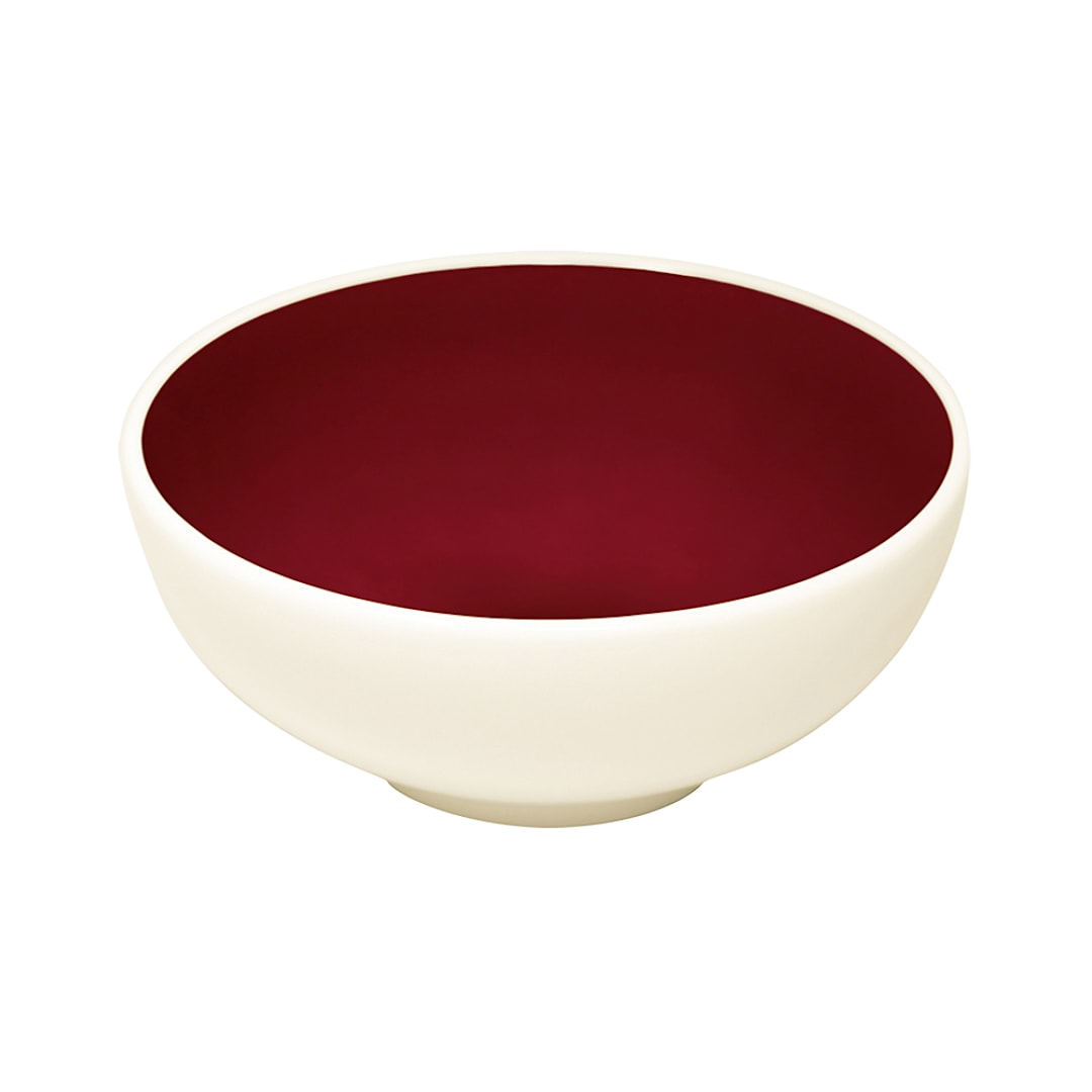 RAK Porcelain OPNB15PD1 Samba Bordeaux 21.3 Ounce Noodle Bowl - 6 / CS