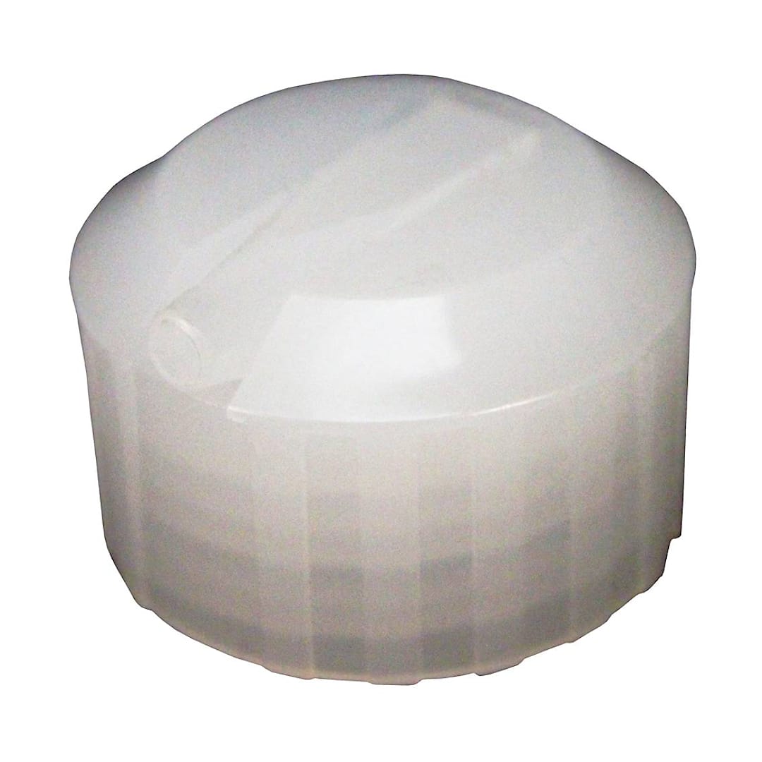 Hospeco Brands Group 5024FS 28mm Bottle Cap with Flip 28/400 Top Spout