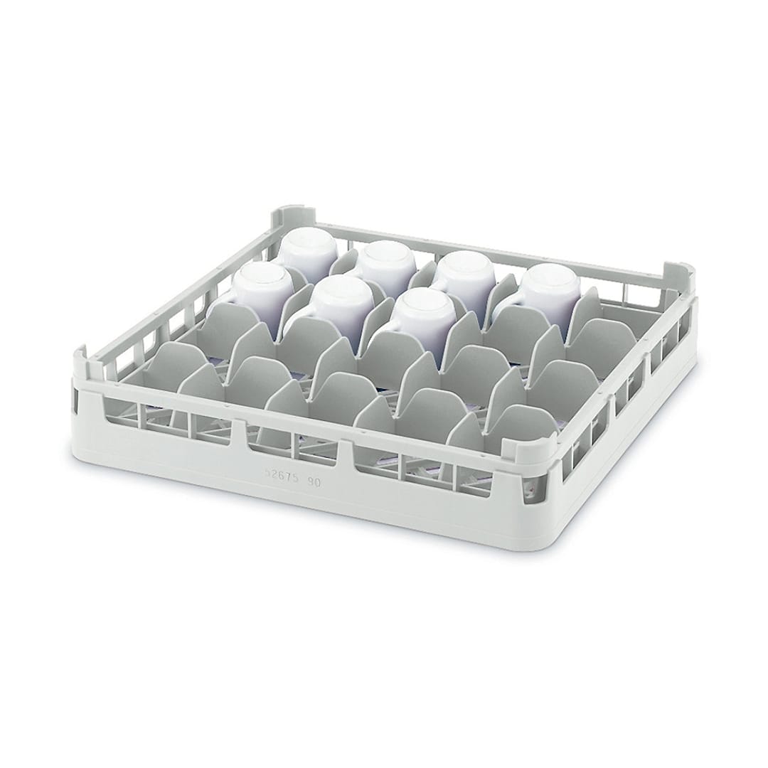 Vollrath 5267510 Light Green Full Size 20 Compartment Cup Rack