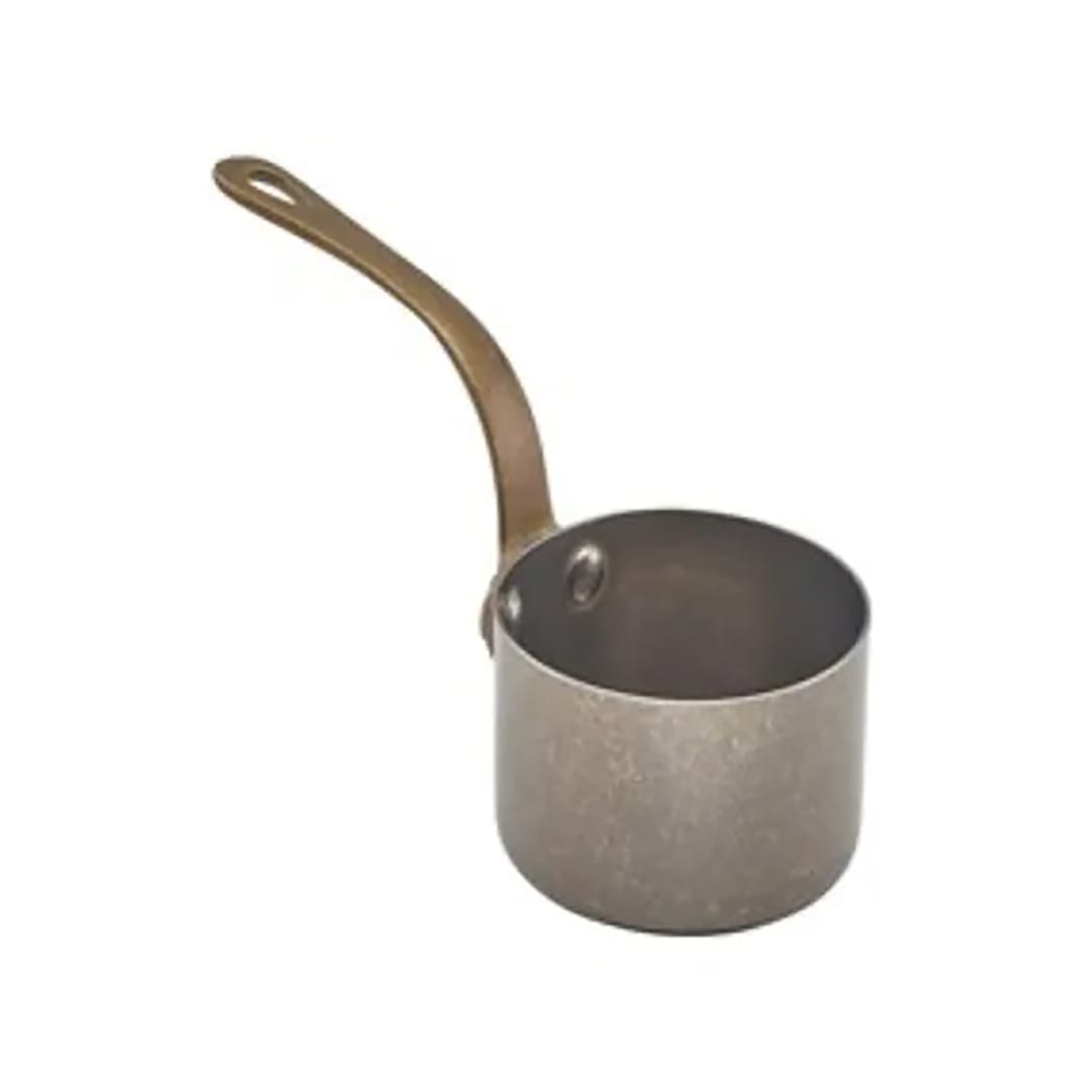 Steelite GWSMS7V Vintage S/S 4.75 Ounce Mini Sauce Pan - 6 / CS