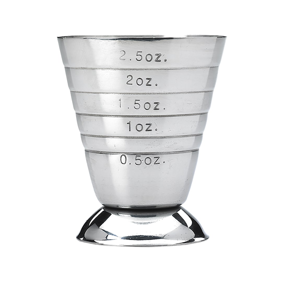 Mercer Culinary M37069 Barfly Stainless 2.5 Ounce Measuring Cup
