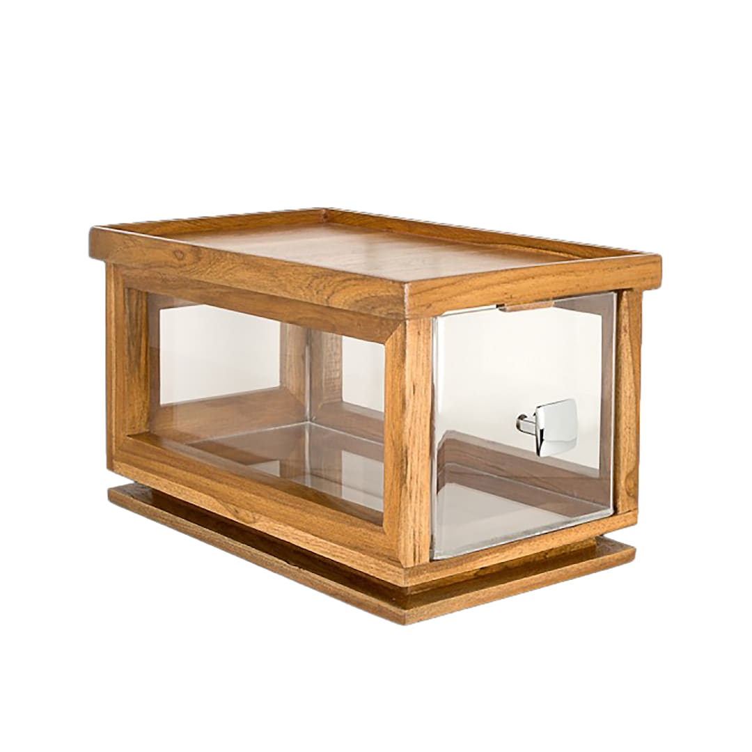 D.W. Haber DWFBWDBDT Teak 14.25 x 8.5 x 8.5"H Bakery Box