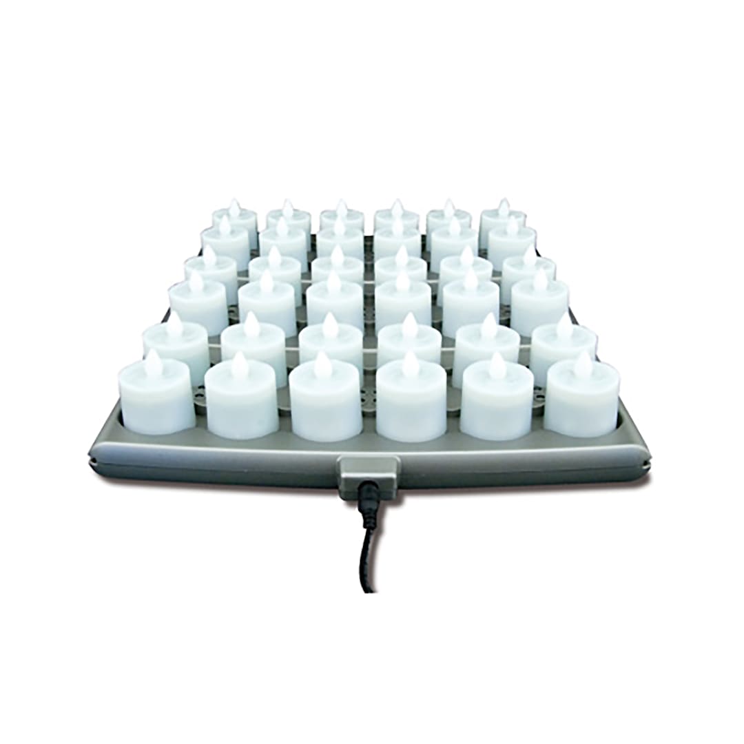 Hollowick HFRP36-A Platinum+ Flameless 36-Candle Set