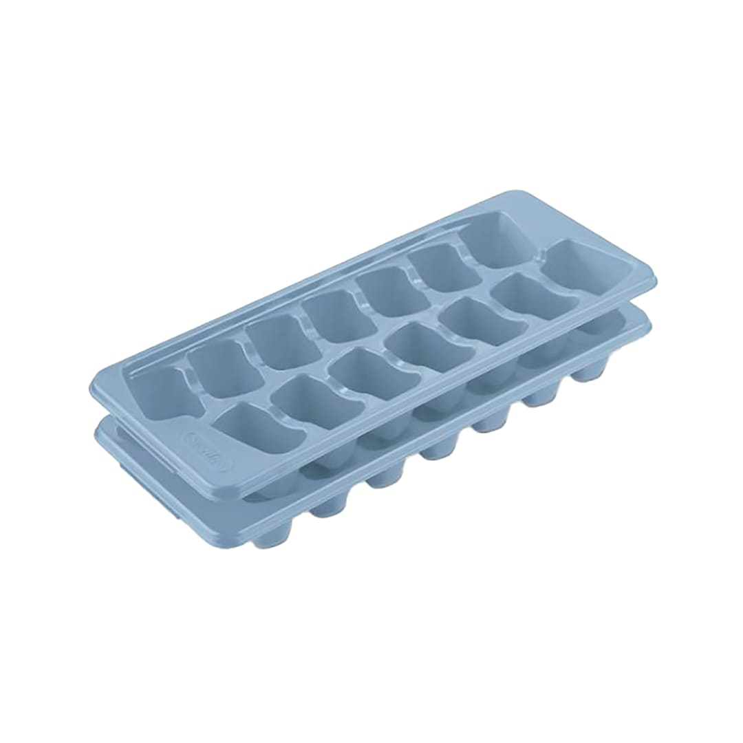 Sterilite 72626H24 Washed Blue Ice Cube Tray - 2 / PK