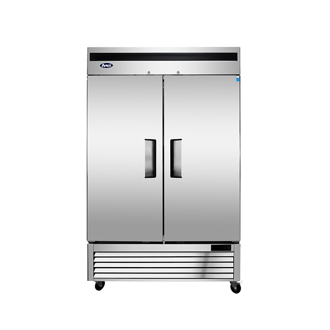 Atosa MBF8507GR S/S 2-Section Reach-In Refrigerator