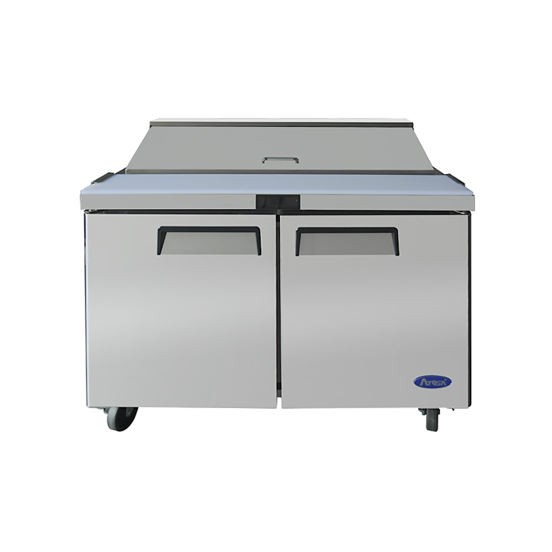 Atosa MSF8302GR 2-Section 48.2"W Sandwich/Salad Prep Table