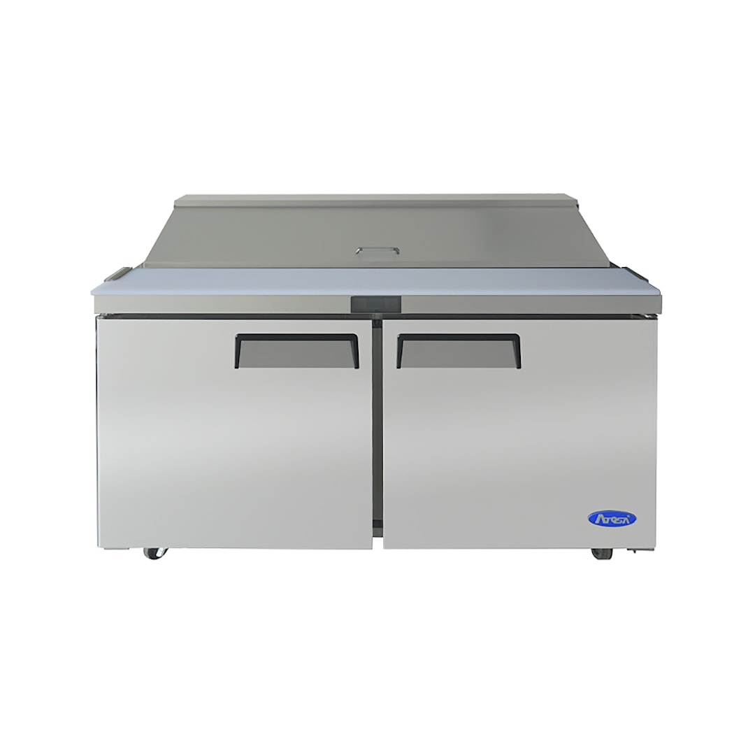 Atosa MSF8303GR 2-Section 60.2"W Sandwich/Salad Prep Table