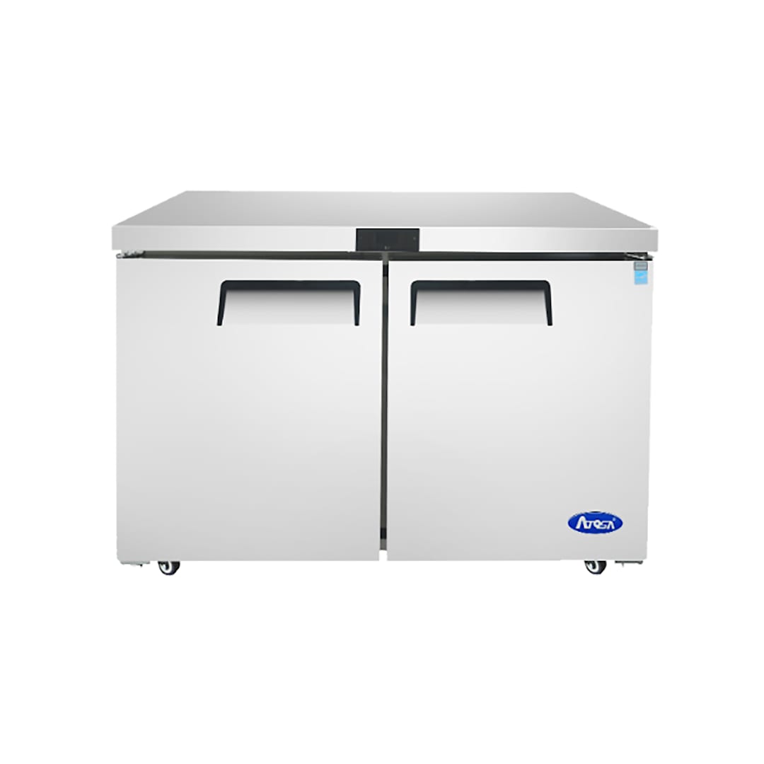 Atosa AUR60SD 2-Section Reach-In Undercounter Refrigerator