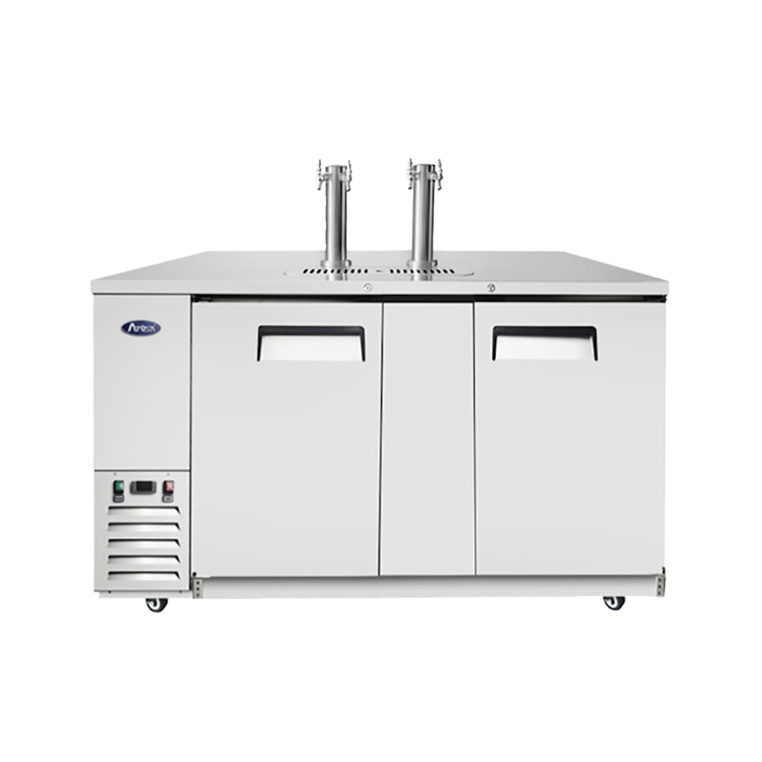 Atosa MKC68GR S/S 68" 2-Door Direct Draw Keg Cooler