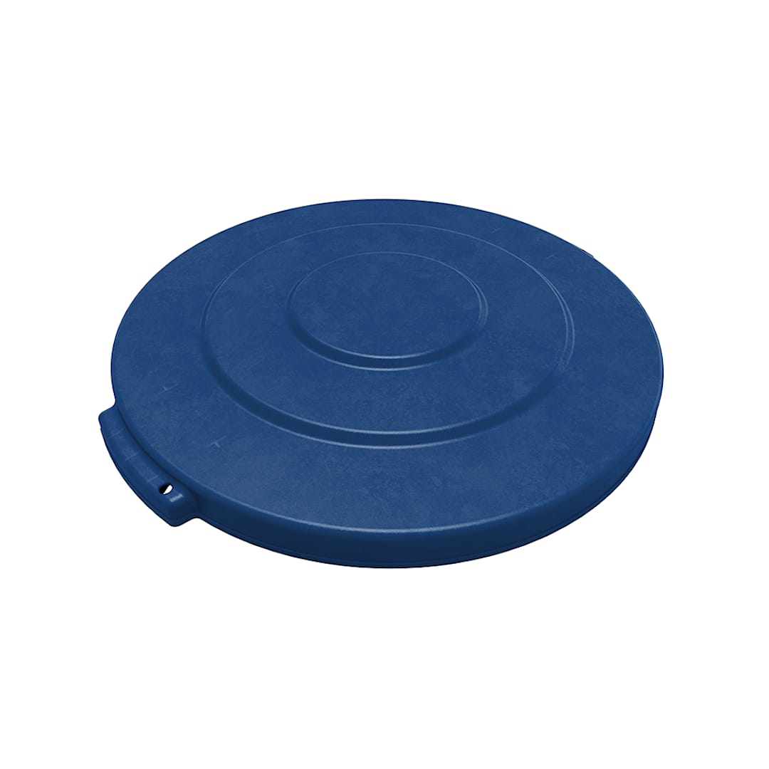 Carlisle 84101114 Bronco 10 Gallon Blue Waste Container Lid
