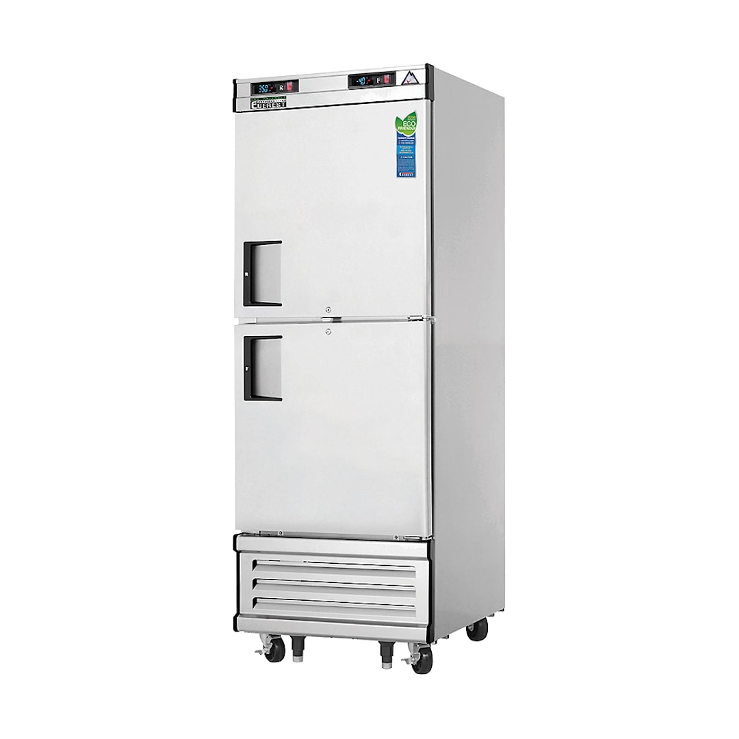 Everest EBWRFH2 1-Section Reach-In Refrigerator/Freezer