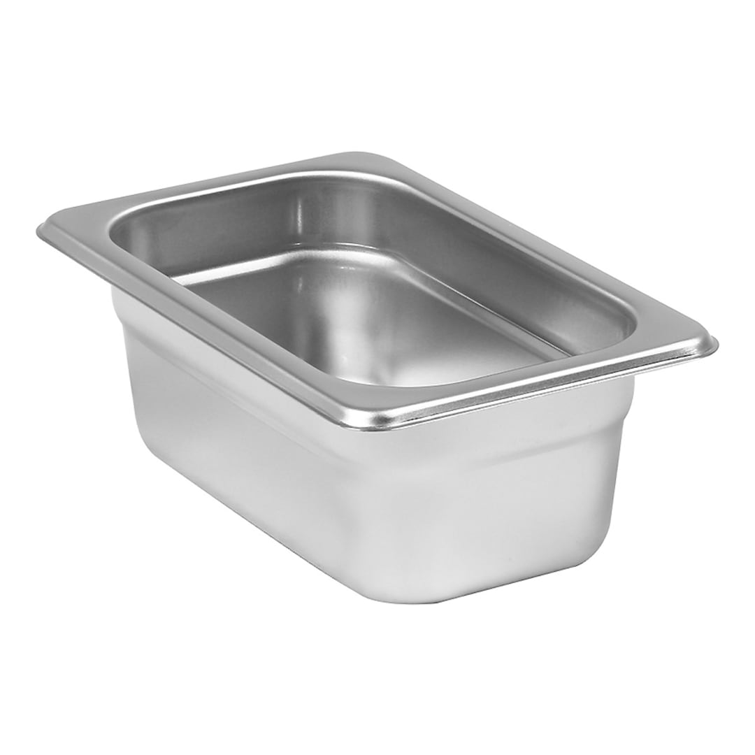 Darling Foodservice Antijam 22 Ga. S/S 1/9 Size x 2.5"D Food Pan