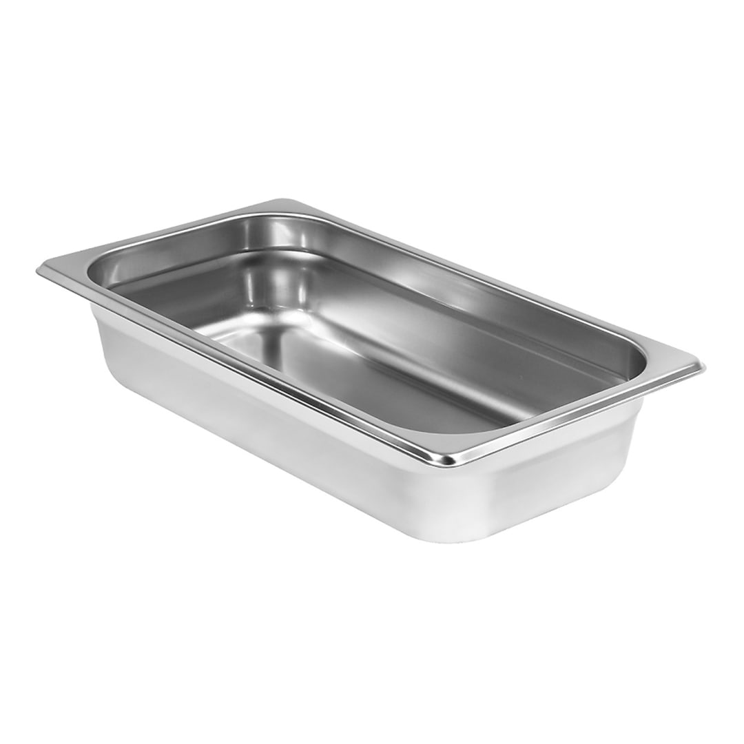 Darling Foodservice Antijam 24 Ga. S/S 1/3 Size x 2.5"D Food Pan