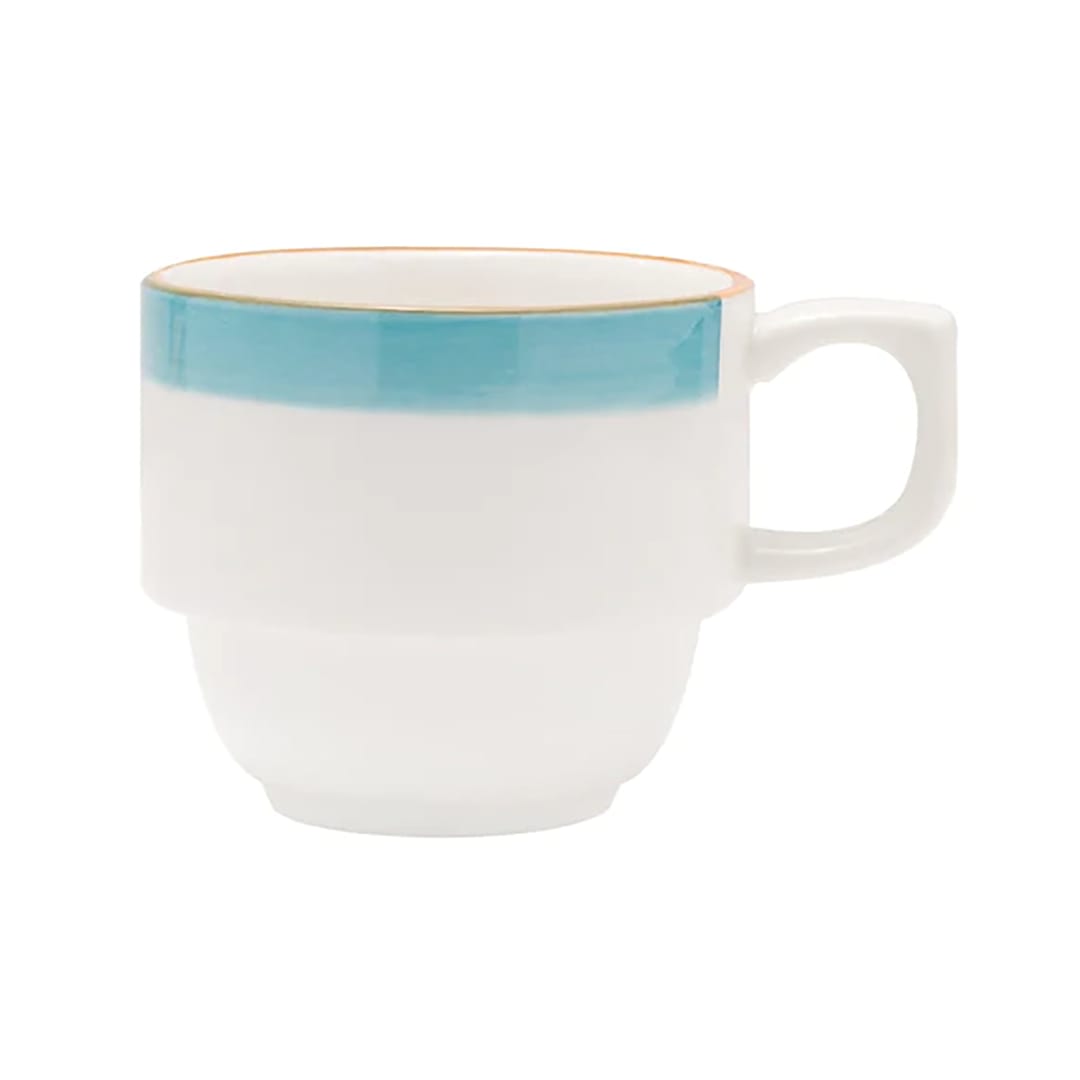 Mikasa 5267095 Sunday Brunch Turquoise 8.5 ounce Mug