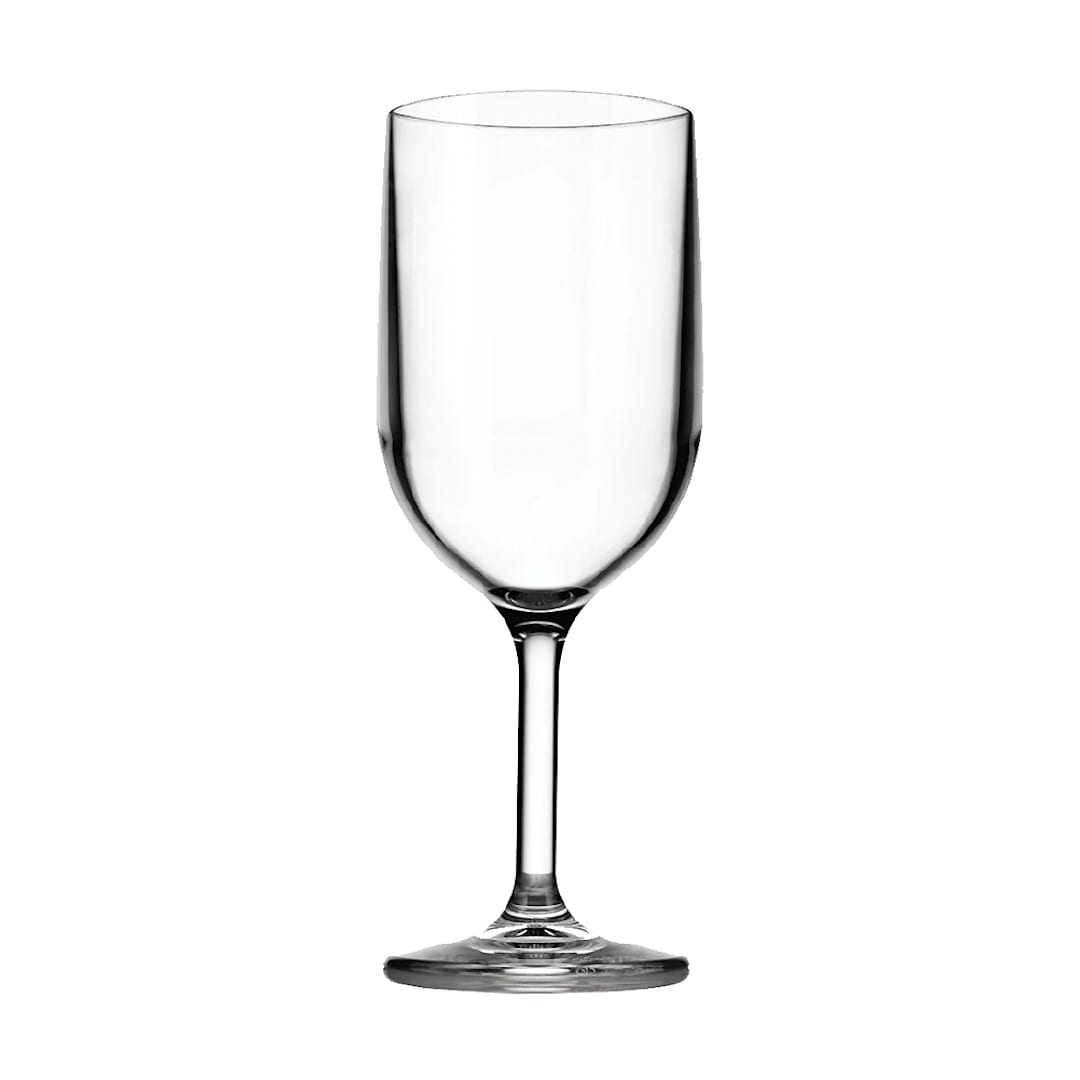 DriniQue VIN-WG-CLR-24 Tritan 12 Oz. Wine Glass