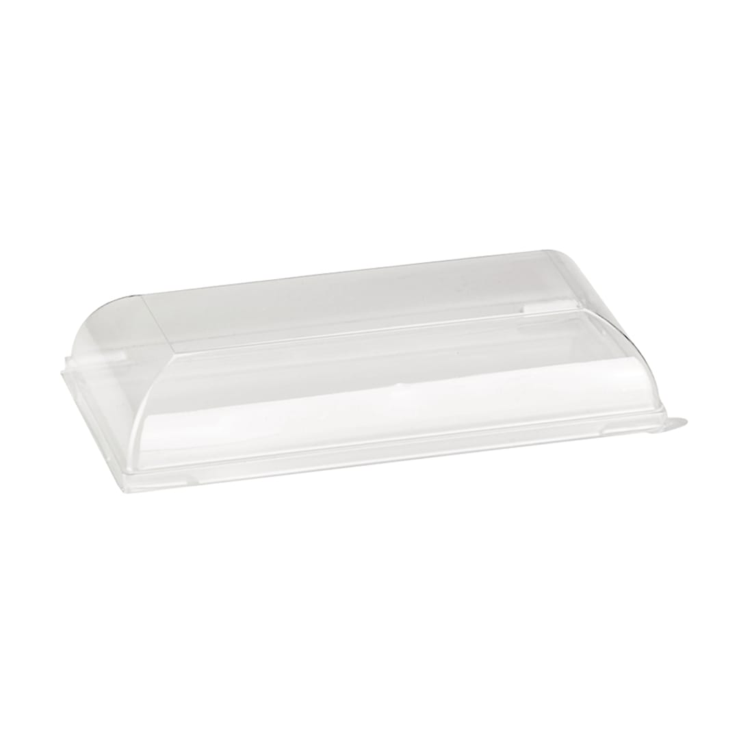 PackNWood 210BCHICL91181 Clear 7.08 x 3.54 x 1.18 Plate Lid
