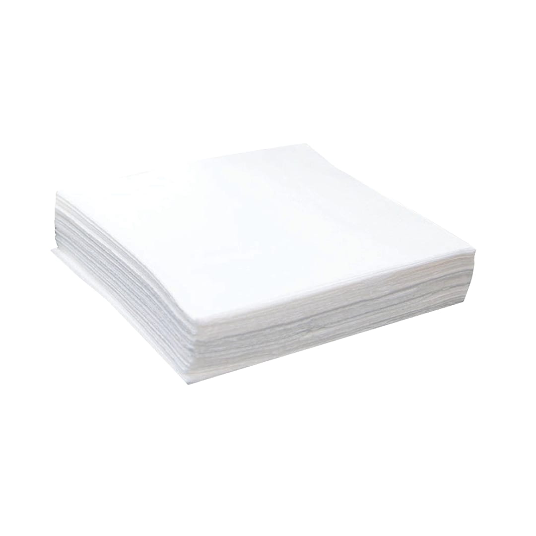 Bunzl 10000016 White 1/4 Fold 1-Ply Dinner Napkin - 4000 / CS