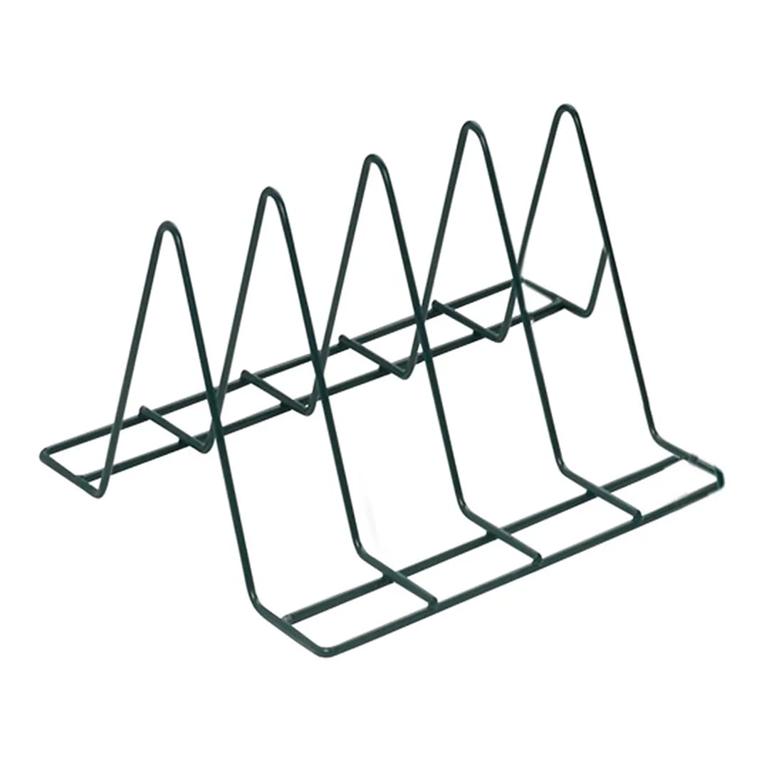 Darling Foodservice Green Epoxy 4-Tray Capacity Wire Tray Module