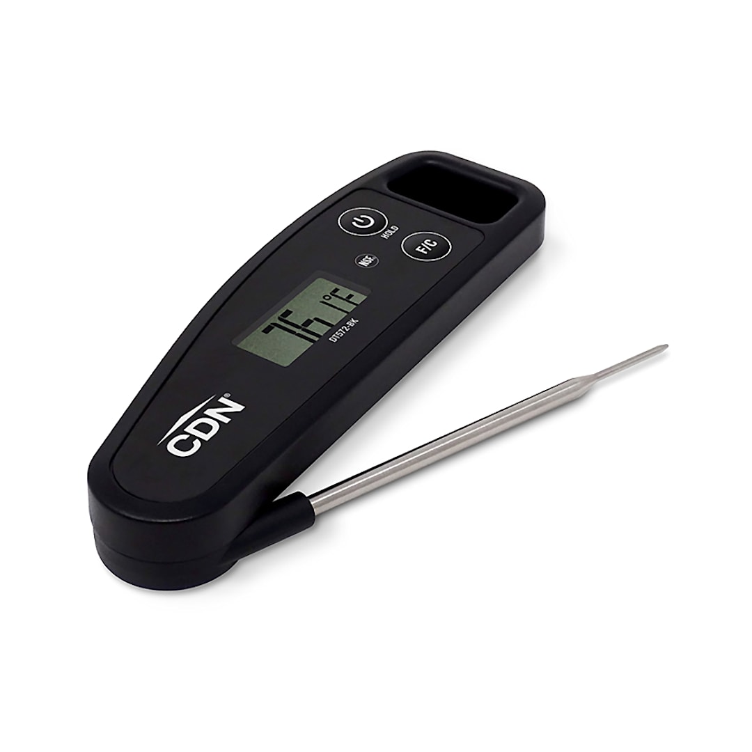 Component Design DT572-BK Digital -58 to 572°F Folding Thermometer