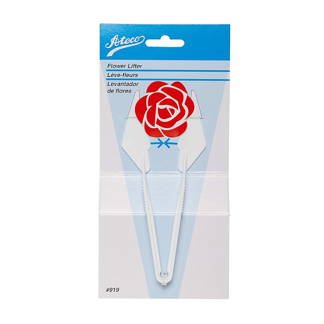 Ateco 919 White Plastic Flower Lifter
