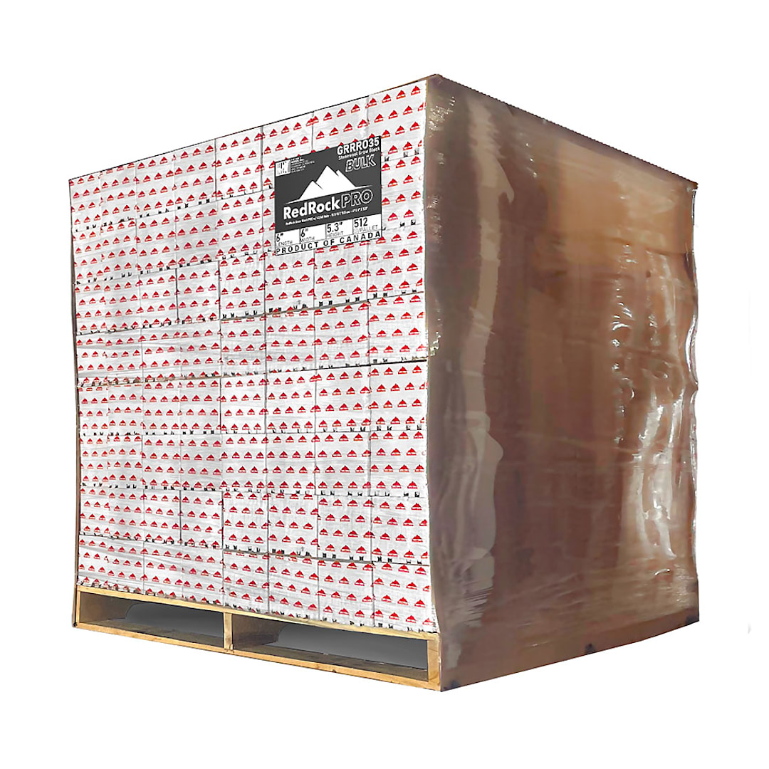 Morr GRRR032 42/40 Hole 6 x 6 x 4 Block Redrock
