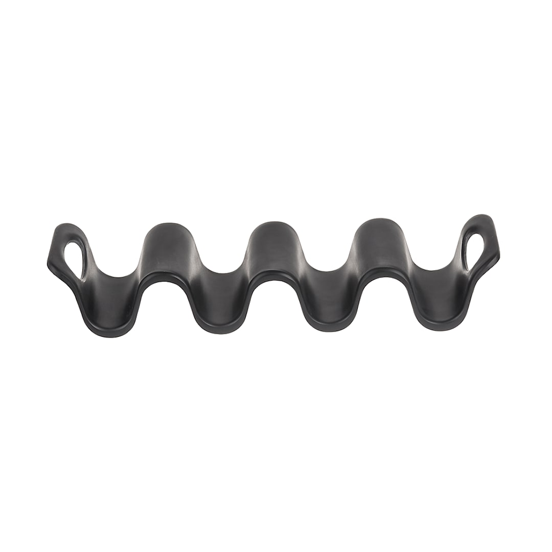 TableCraft 10279BK Black Melamine 3-4 Taco Holder