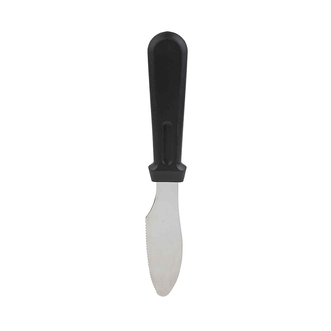 TableCraft 10929 S/S 9.25" Sandwich Spreader with Black Handle