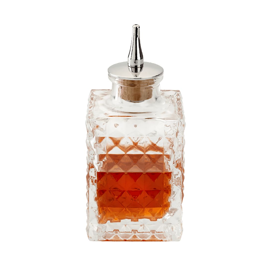 Mercer Culinary M37171 S/S 3 ounce Bitters Bottle with Cork
