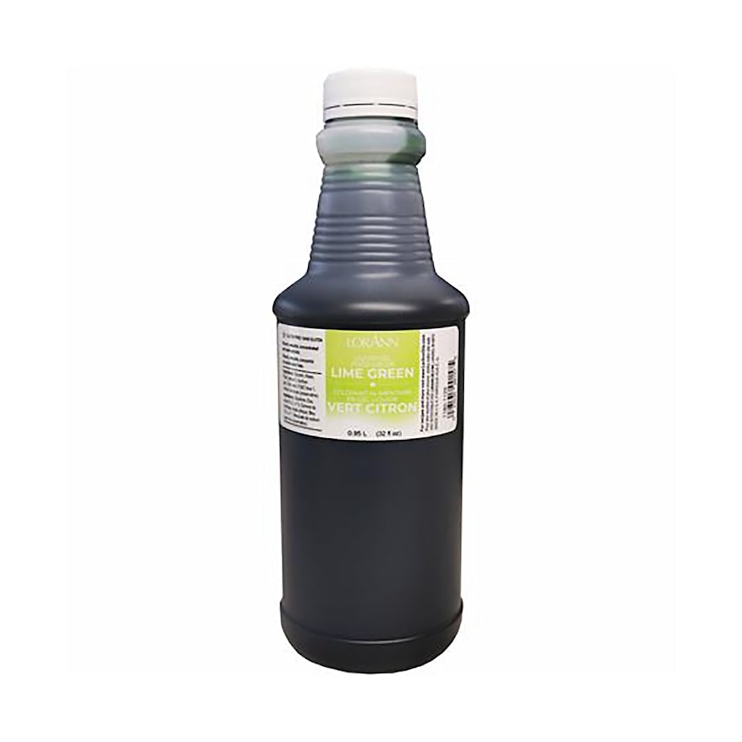 Lorann Oils 1180-1125 1 quart Lime Green Liquid Gel