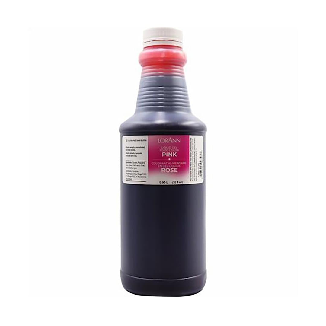 Lorann Oils 1260 -1125 1 quart Pink Liquid Gel