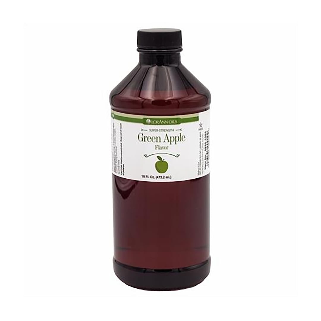 Lorann Oils 0900-1000 Green Apple 16 ounce Super-Strength Flavor