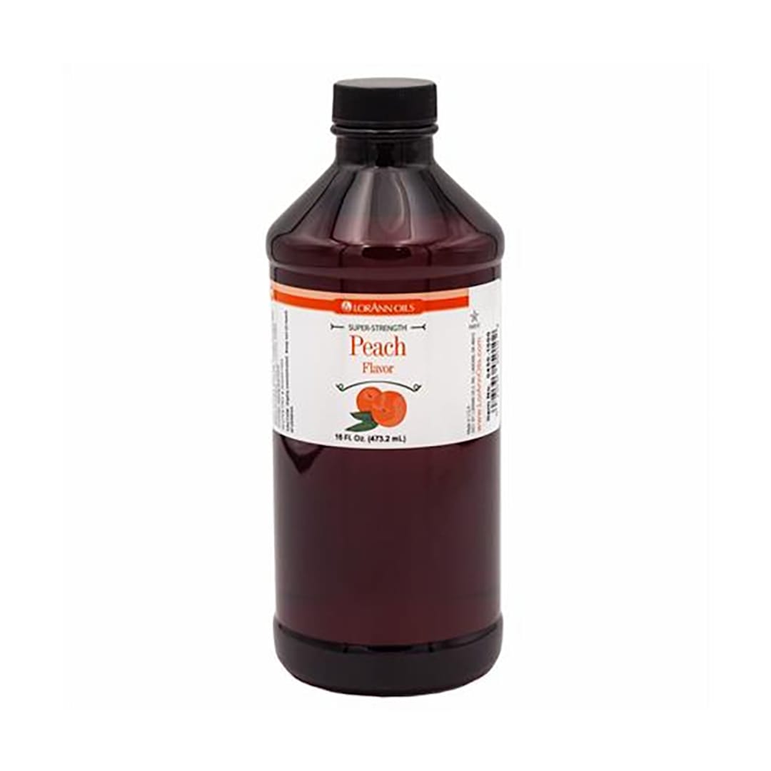 Lorann Oils 0450-1000 Peach 16 ounce Super-Strength Flavor
