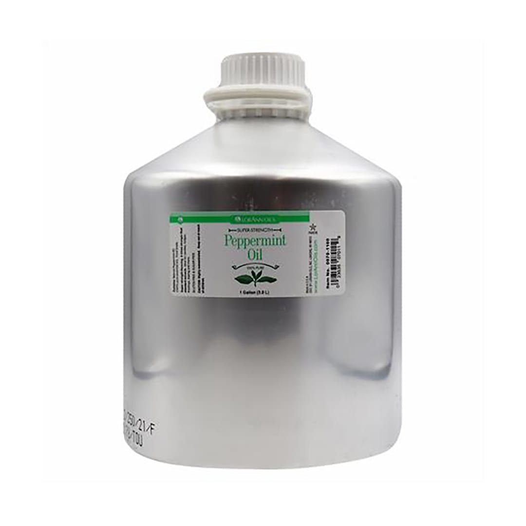 Lorann Oils 0070-1100 1 gallon Peppermint Oil Flavor