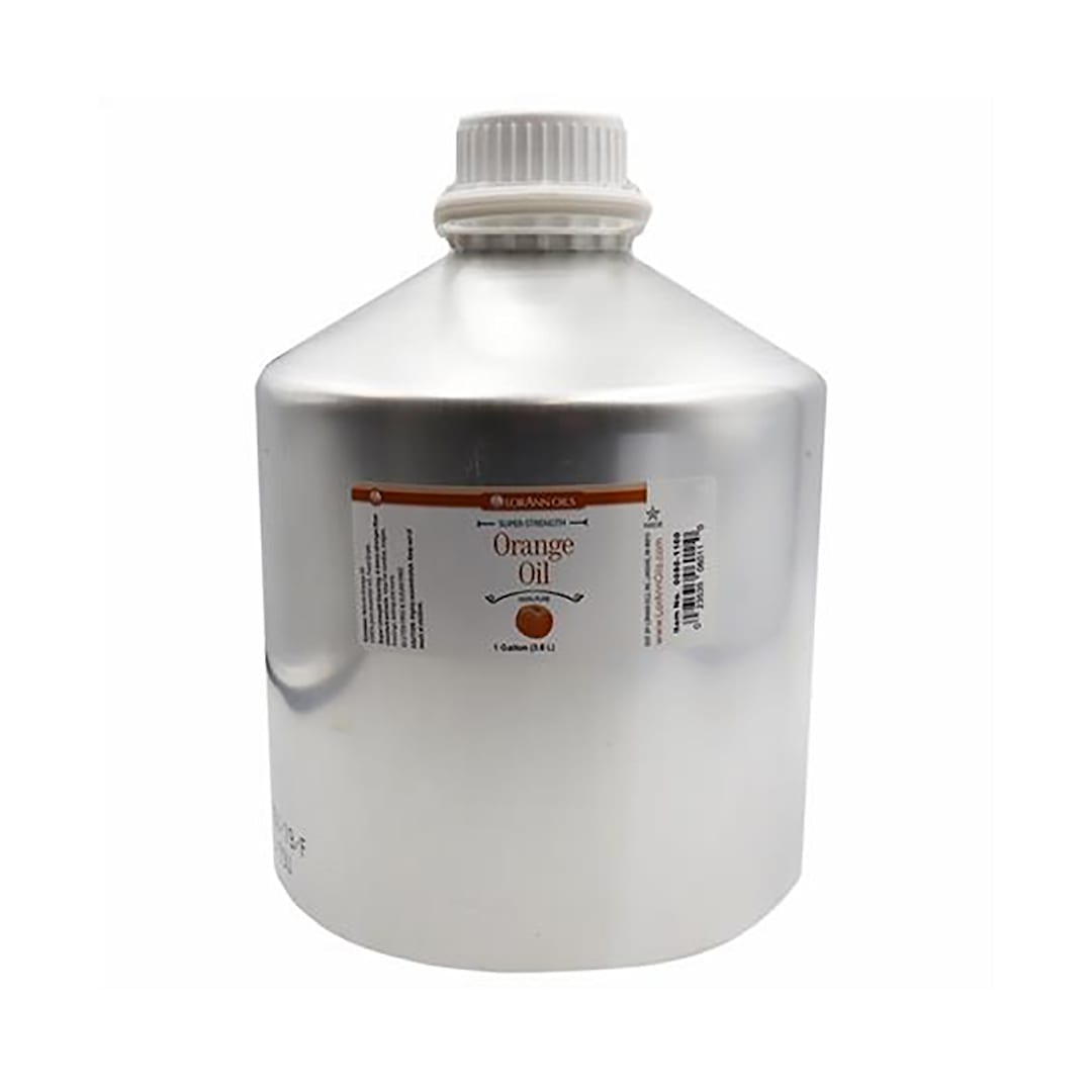 Lorann Oils 0060-1100 Orange 1 gallon Super-Strength Flavor