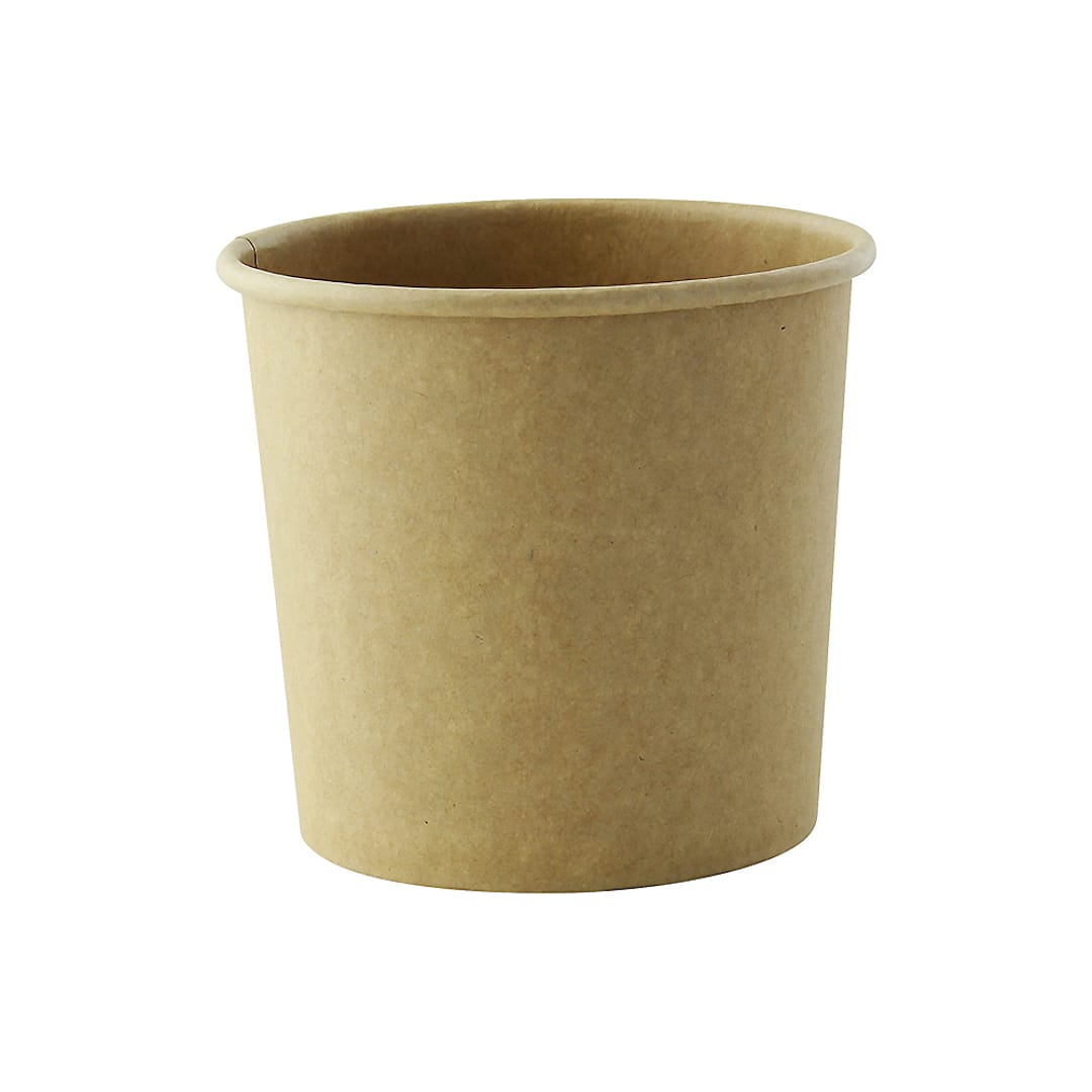 PackNWood 210SOUPK13K Natural Paper 12 ounce To-Go Soup Cup