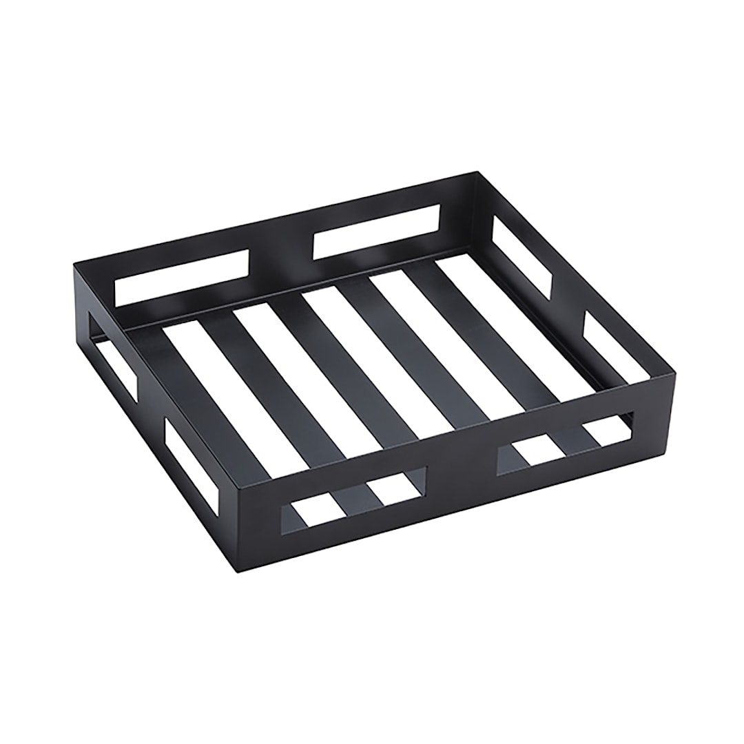 American Metalcraft BTH2 Black S/S 10.5 x 9.25 x 2.25 in Display Crate