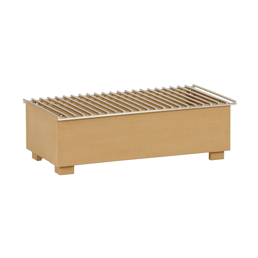 Cal-Mil 23432-122 Renew 10 x 20 x 6 Alternative Chafer w/ Wire Grill