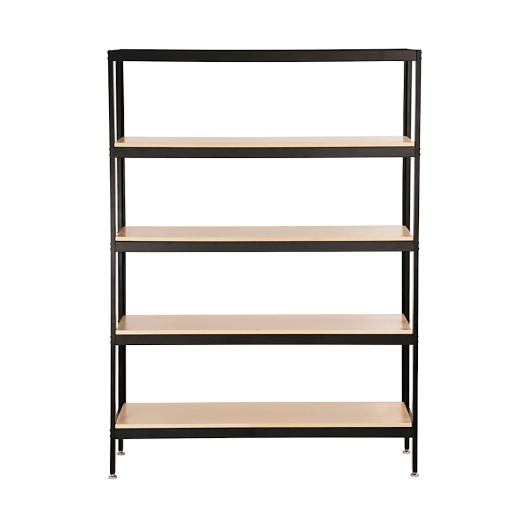 Cal-Mil 23414-48-71 Blonde 4-Tier 48 x 16 x 72" Display Rack