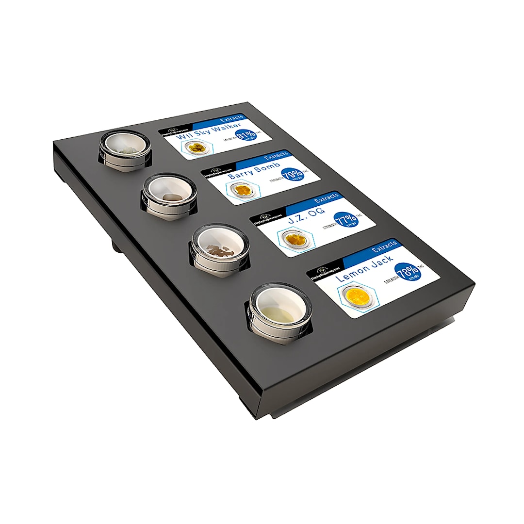 DisplayDispensary.com DDCN4B Cannabis Concentrate Display Tray
