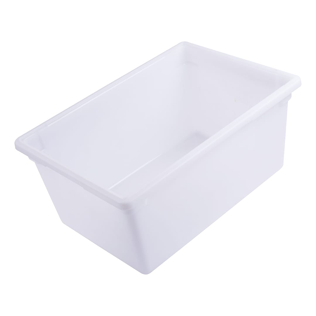 Darling Foodservice White PE 21.5 gallon 18 x 26 x 15" Food Box